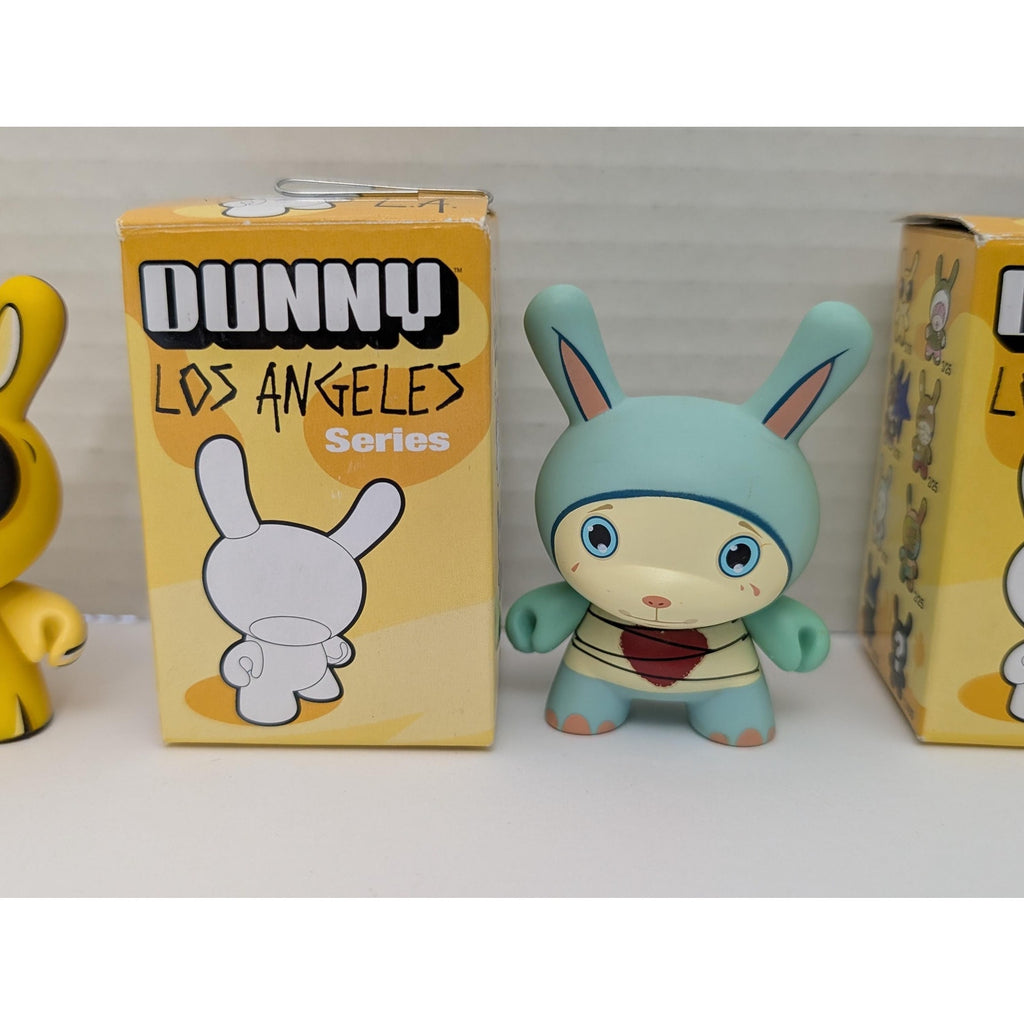 Kidrobot Dunny LA Series Vinyl Figure Lot Joe Ledbetter Tara McPherson 2006
