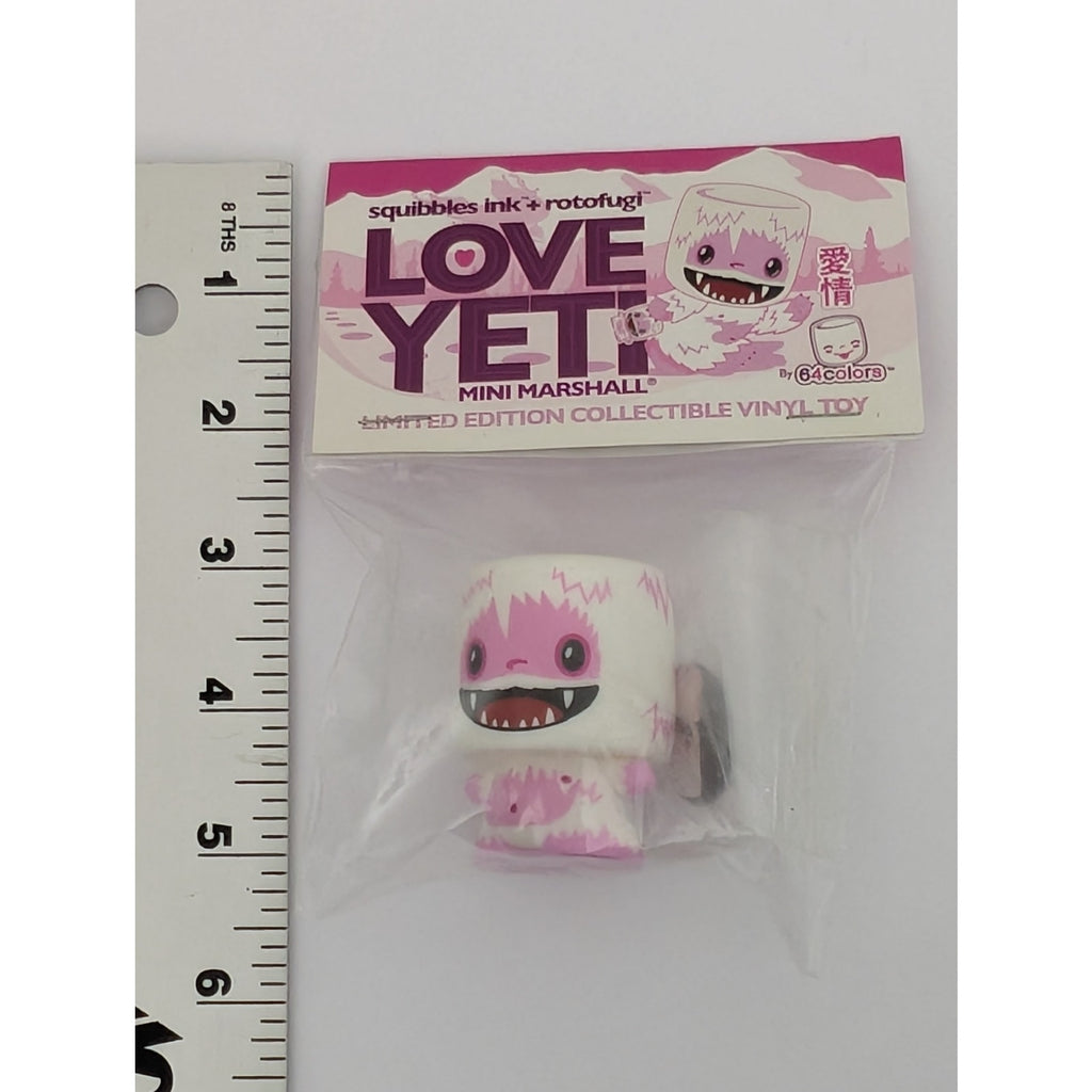 Love Yeti Mini Marshall 64 Colors Squibbles Ink Rotofugi Vinyl Figure Signed new