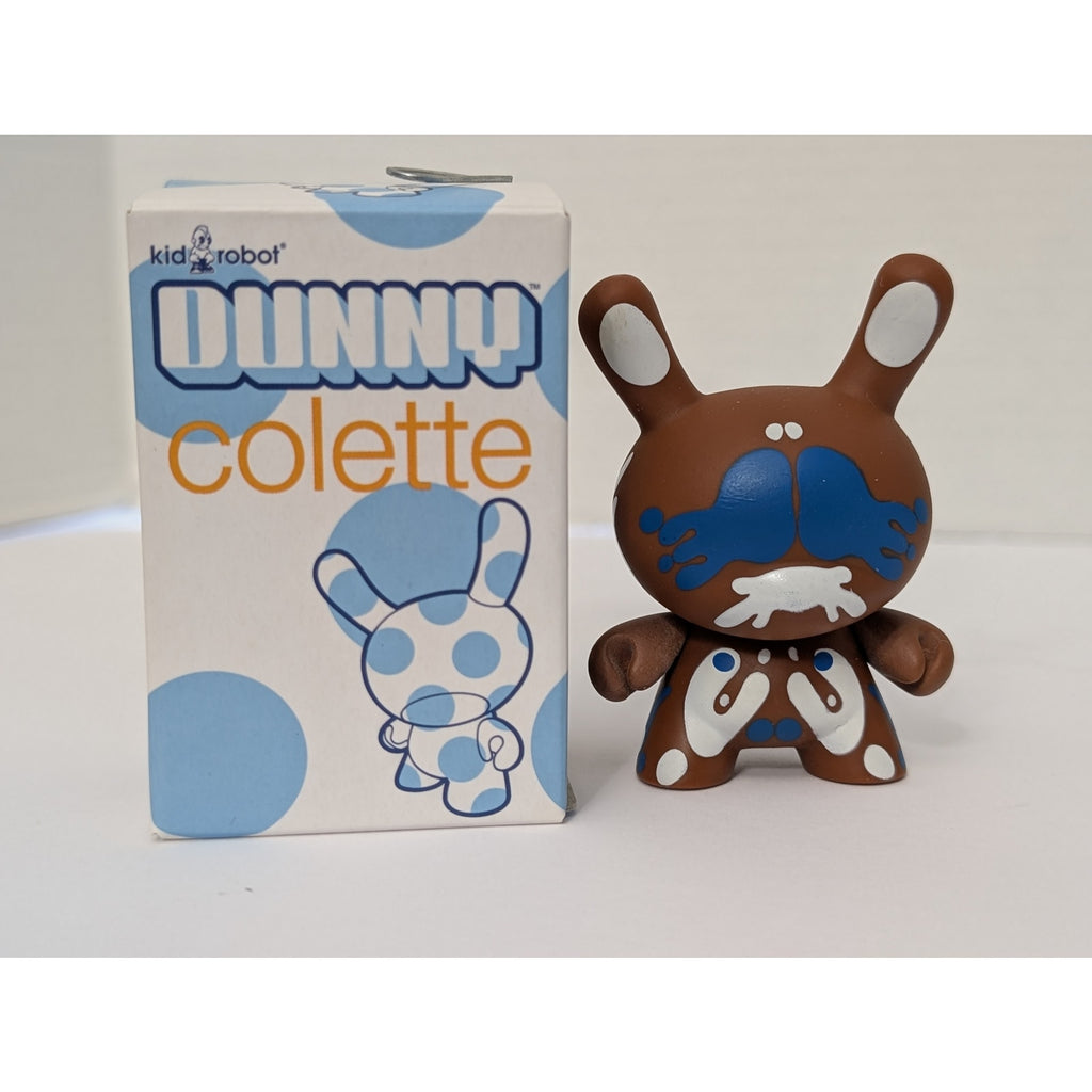 Kidrobot Colette Dunny Series Genevieve Gauckler Brown Vinyl Figure 2007