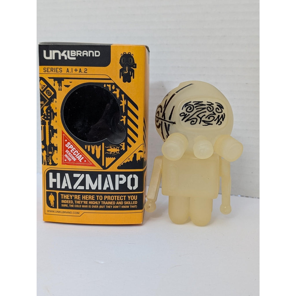 UNKL Brand Hazmapo Series A.1 Glow in the Dark HAND SIGNED Vinyl Figure 2004