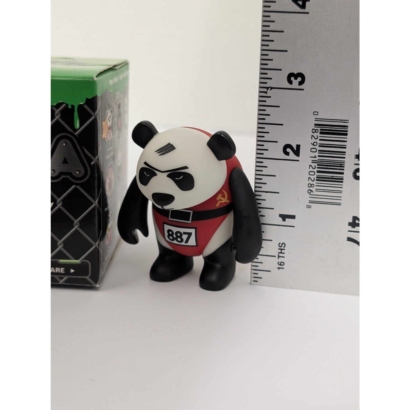 Adfunture Yoka Series 1 Frank Kozik Signed Panda Vinyl Figure 2008 Rare