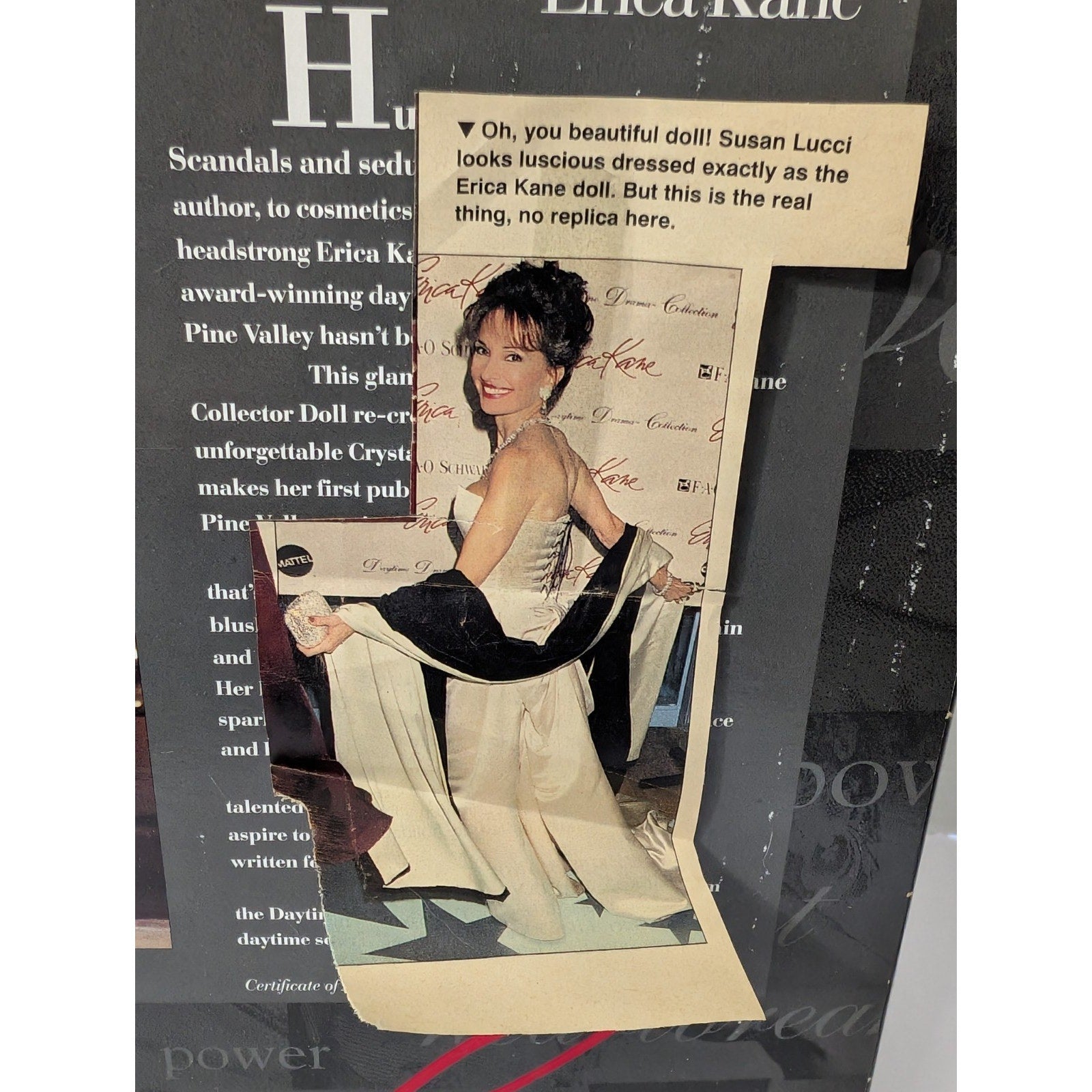 Vintage Mattel 1998 Erica Kane All My Children Fashion Doll 20816 New