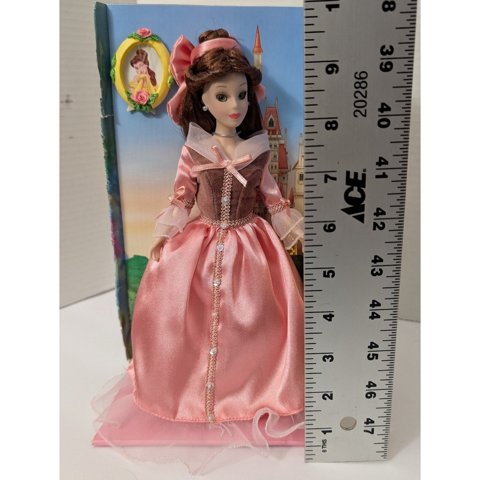 Disney Princess Belle Beauty and the Beast Pink Satin Gown Special Edition Doll