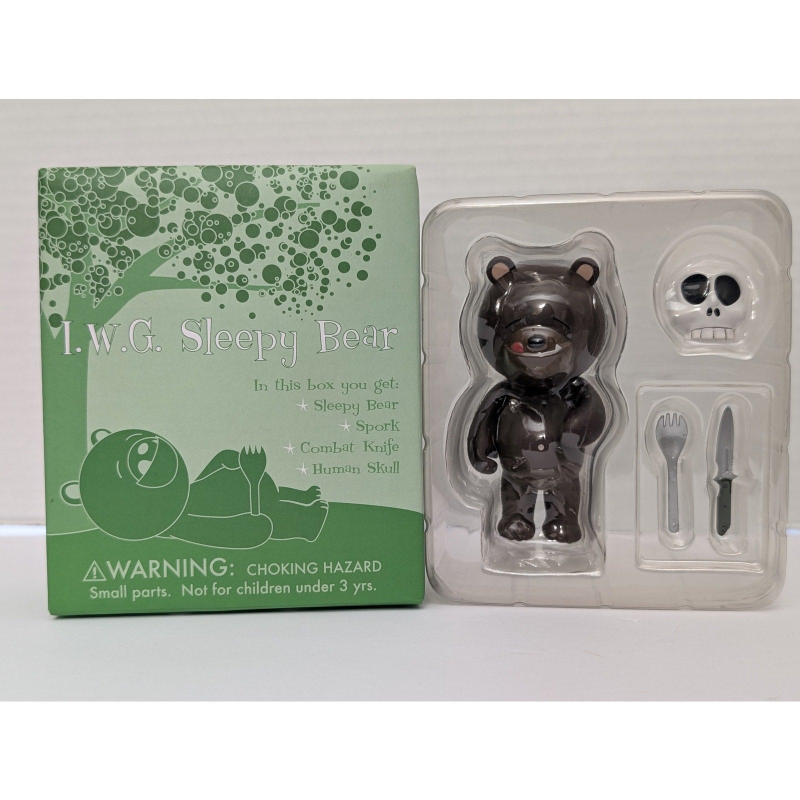 Rocket World IWG Sleepy Bear Series Titus Vinyl Figure Patrick Ma 2009