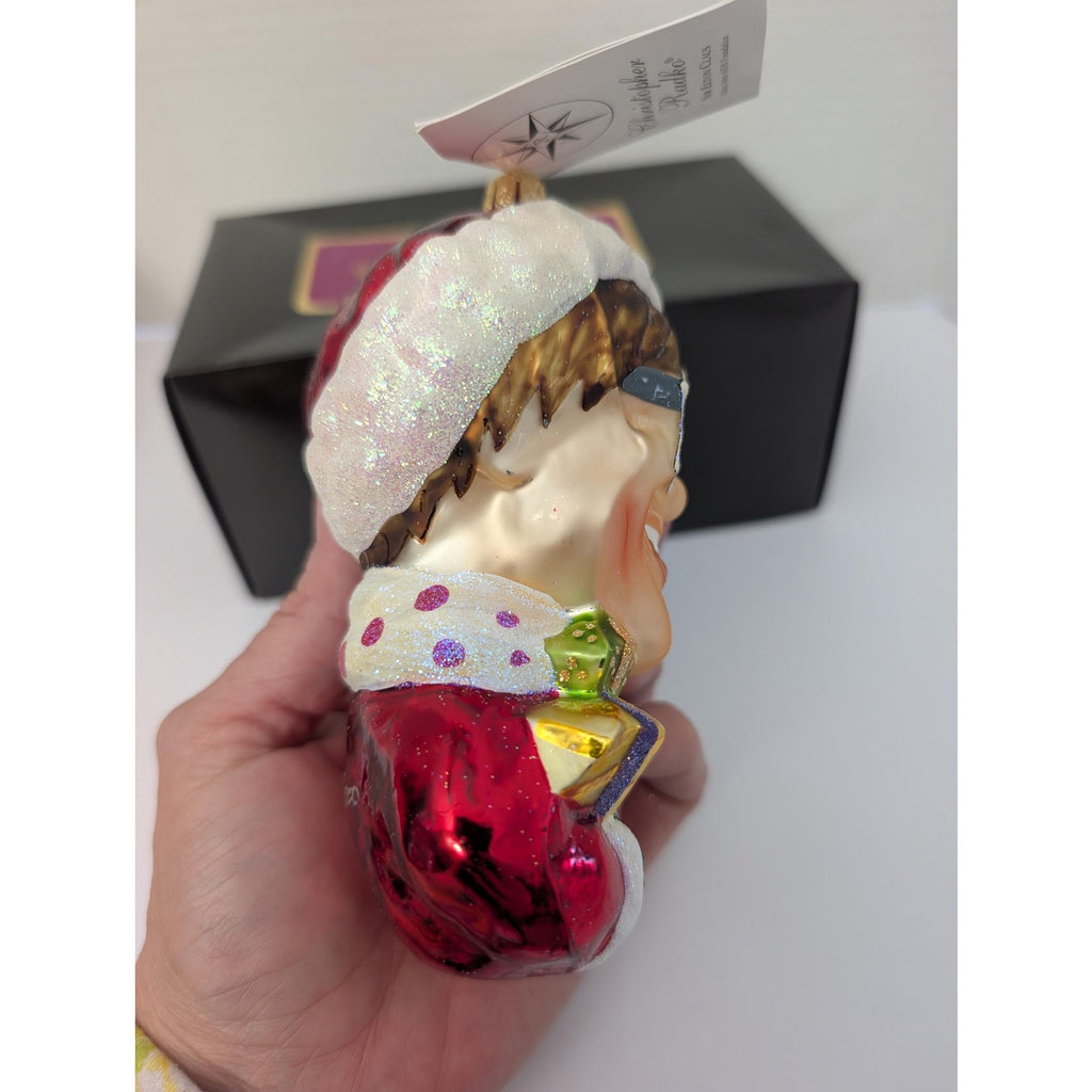 Christopher Radko Sir Elton Claus Glass Ornament Elton John AIDS Foundation