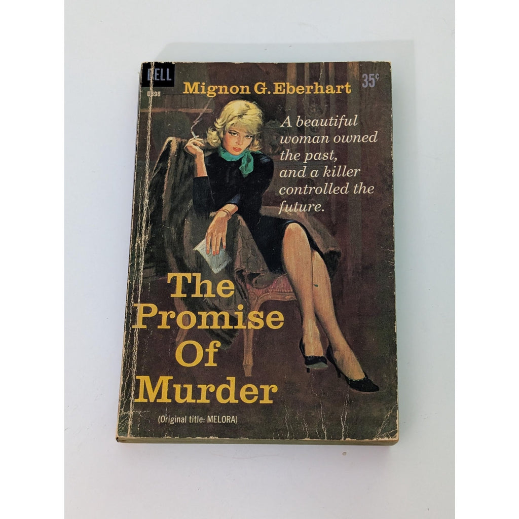 The Promise Of Murder Mignon Eberhart Vintage 1961 Dell Pulp Mystery Paperback