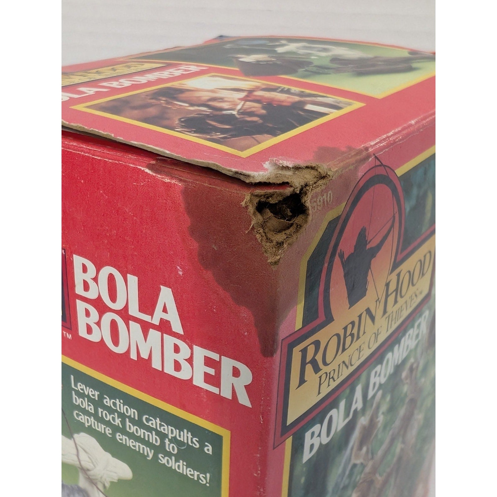 Vintage 1991 Kenner Robin Hood Prince of Thieves Bola Bomber Pre-Owned w/ Box