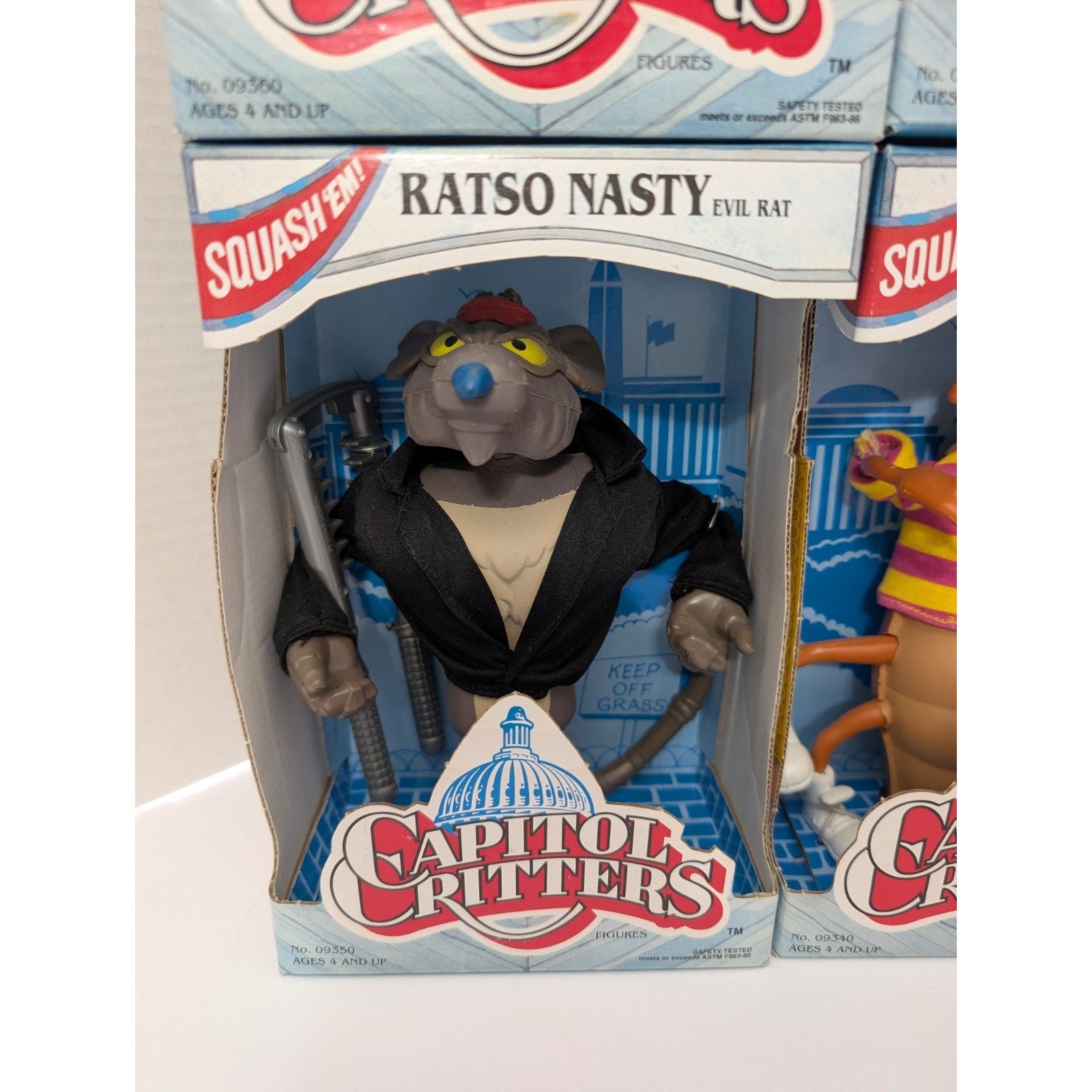 1992 Kenner Capitol Critters Action Figures Complete Set 6 Max Jammet Moze New
