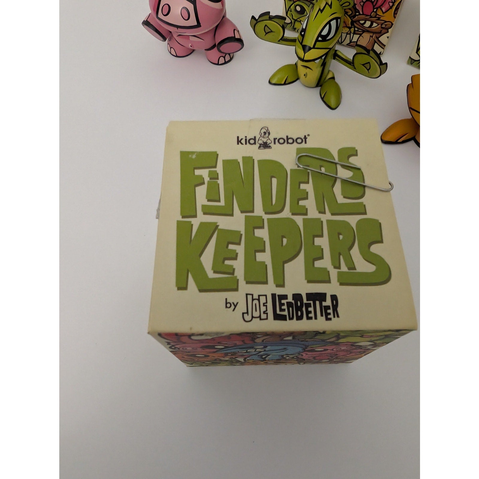 Kidrobot Joe Ledbetter Finders Keepers Vinyl Figure Lot Rare 2007 Collection