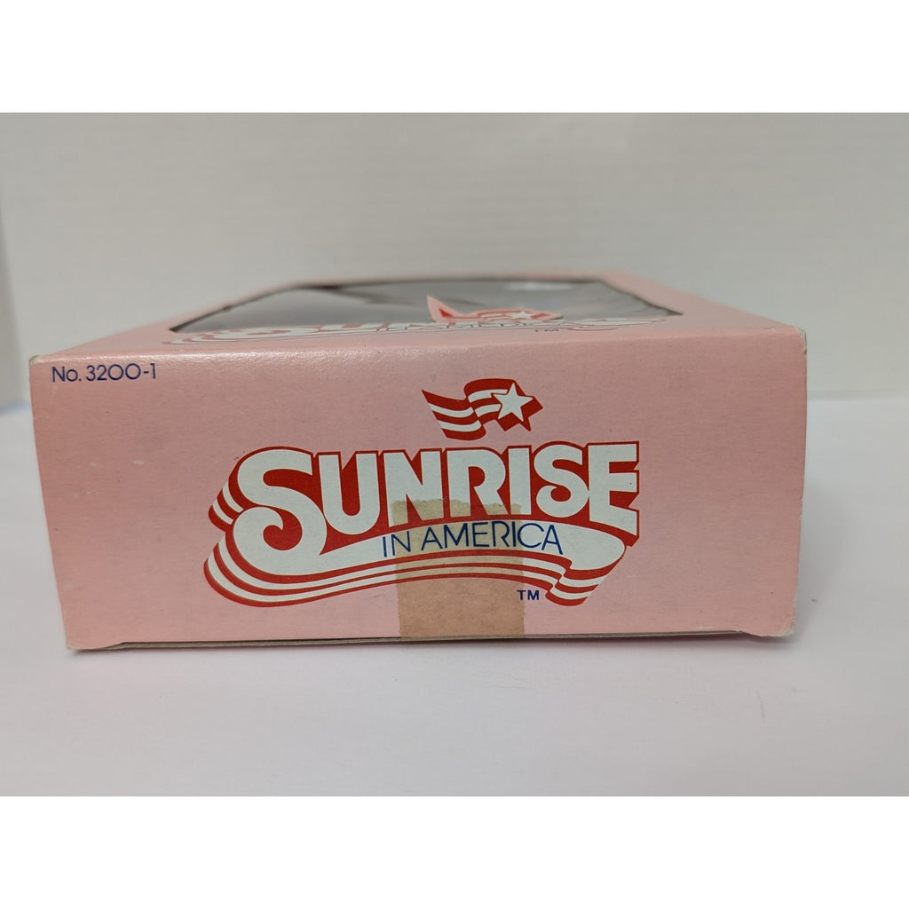 Vintage 1982 Sunrise in America Brunette Doll Gatabox Ltd New in Box Patriotic