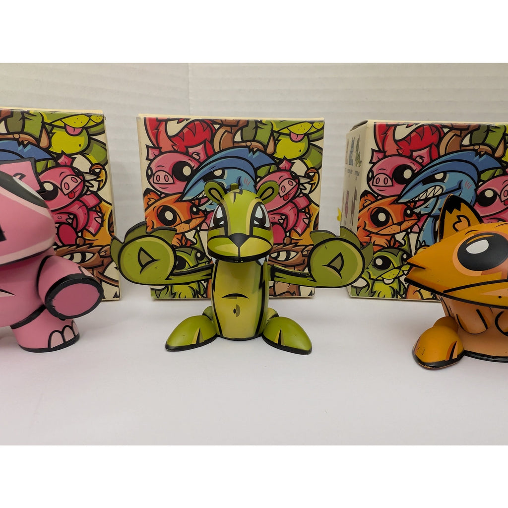 Kidrobot Joe Ledbetter Finders Keepers Vinyl Figure Lot Rare 2007 Collection
