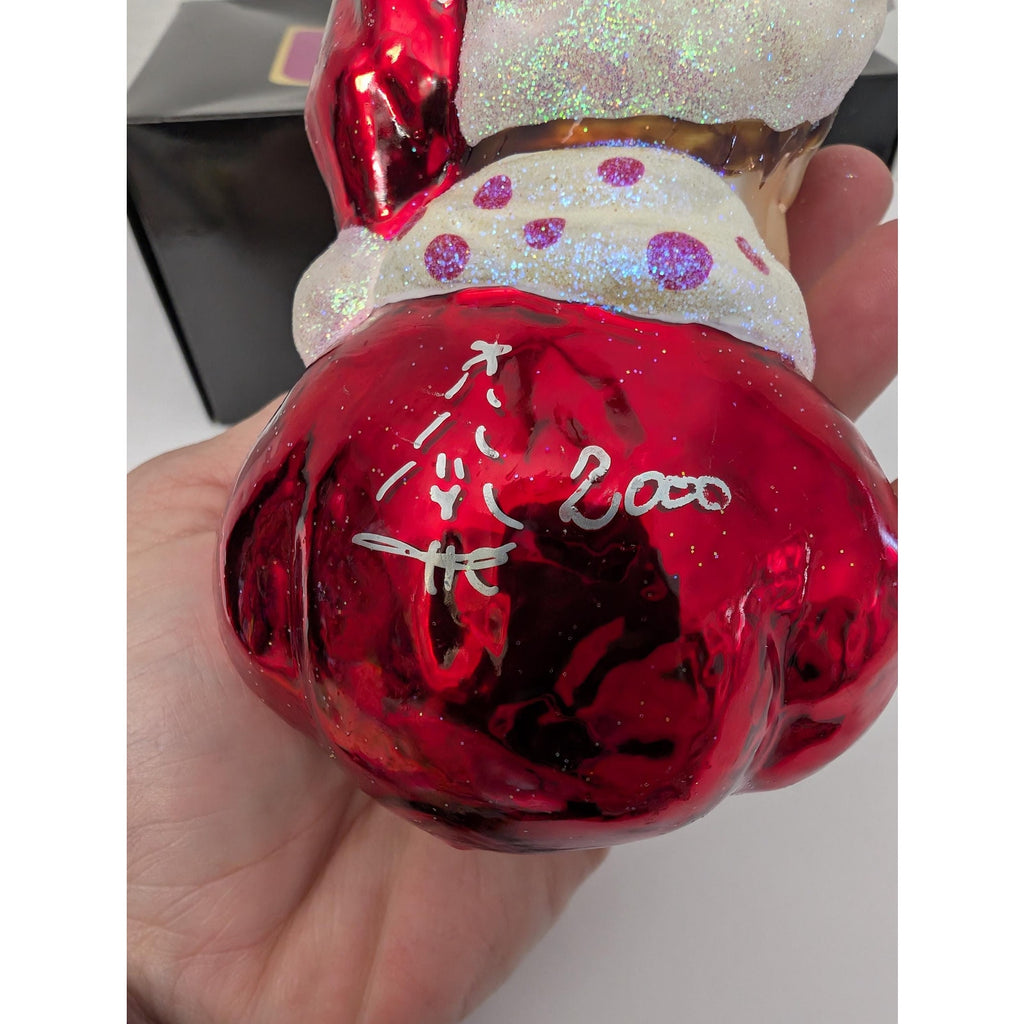 Christopher Radko Sir Elton Claus Glass Ornament Elton John AIDS Foundation