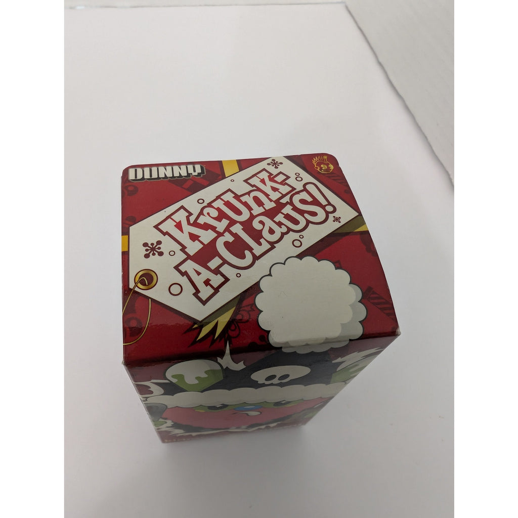 Kidrobot Dunny 2012 Series "Krunk-A-Claus" by Kronk - 3" Vinyl Figure with Box
