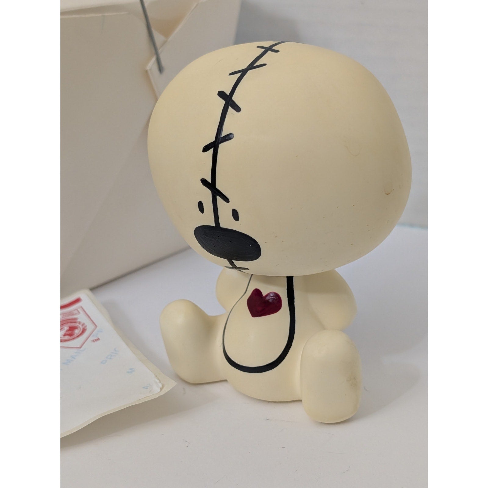 Lumpy Bumpkin Designer Vinyl Toy Kidlew 2008 Signed with Original Box and Sticker
