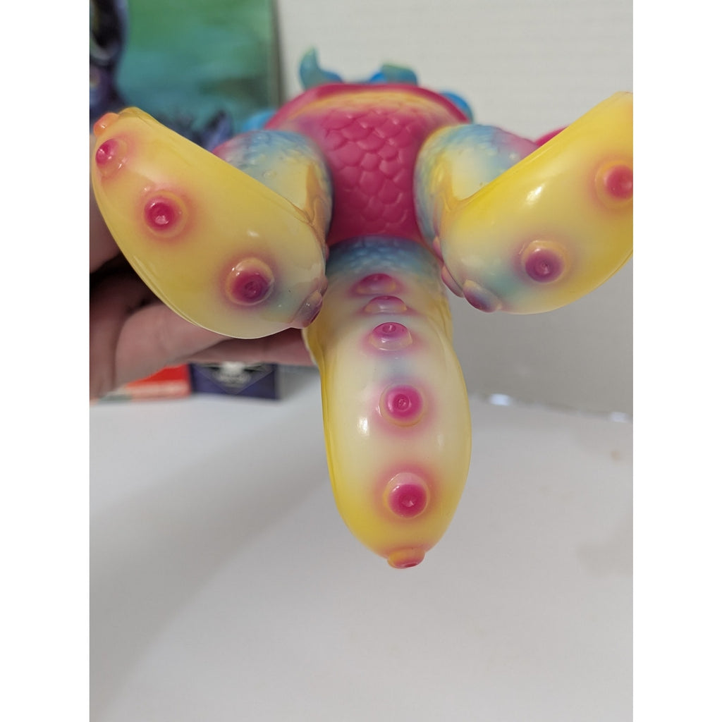 Max Toy Company Mark Nagata Kaiju Tripus 2.0 Rainbow Soft Vinyl Figure Japan