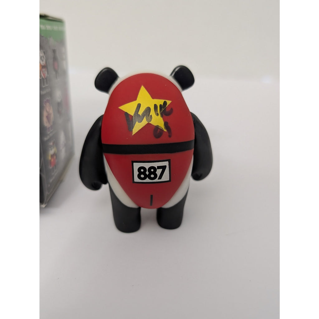 Adfunture Yoka Series 1 Frank Kozik Signed Panda Vinyl Figure 2008 Rare