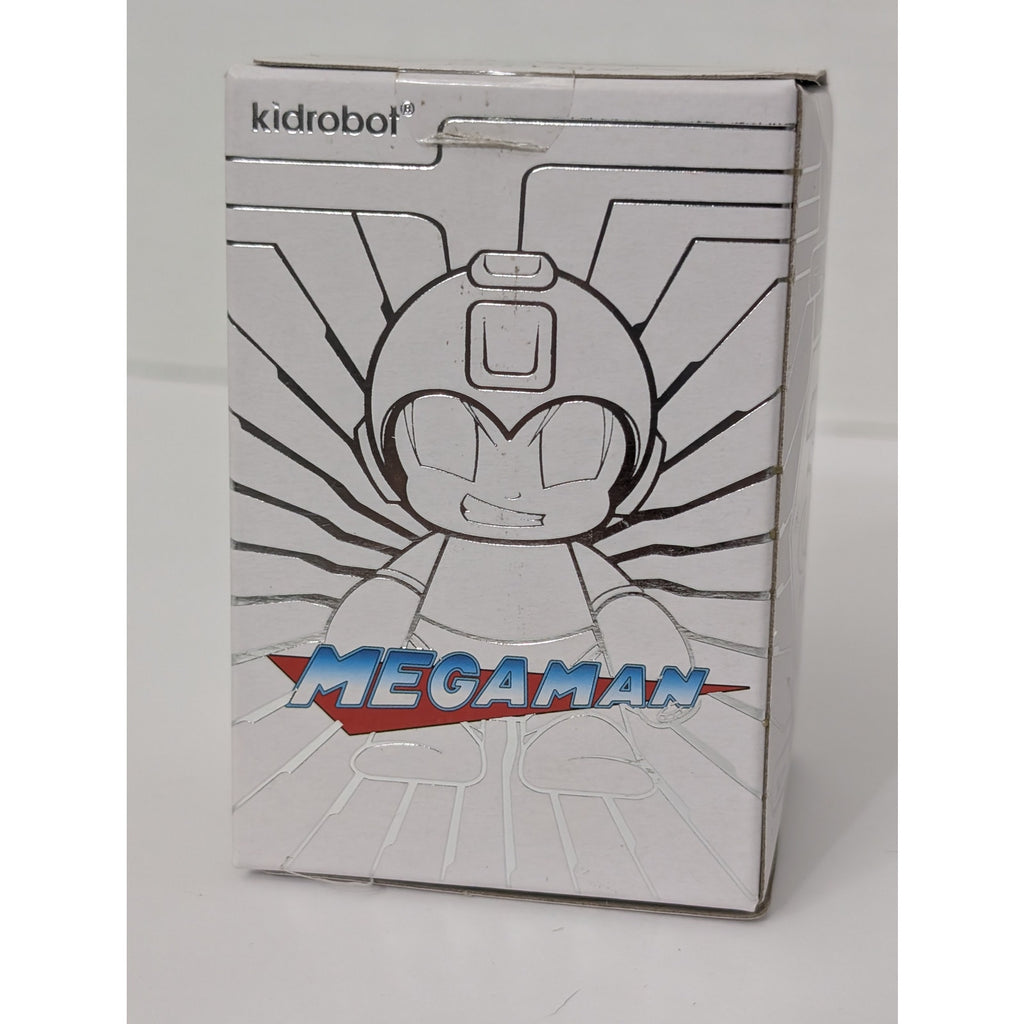 Kidrobot Mega Man 3" Chrome Edition 30th Anniversary NYCC 2018 Figure
