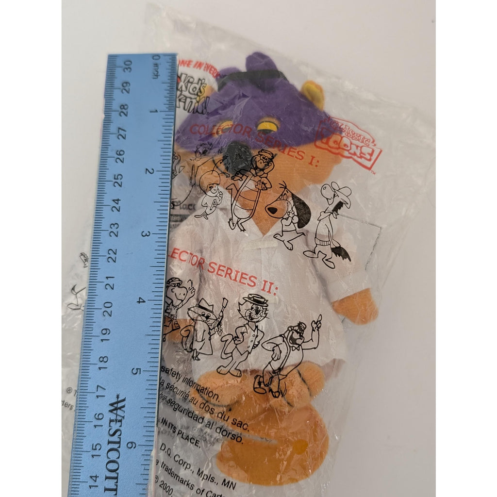 Dairy Queen Hanna-Barbera Secret Squirrel Plush Collector Series II 2000 Sealed