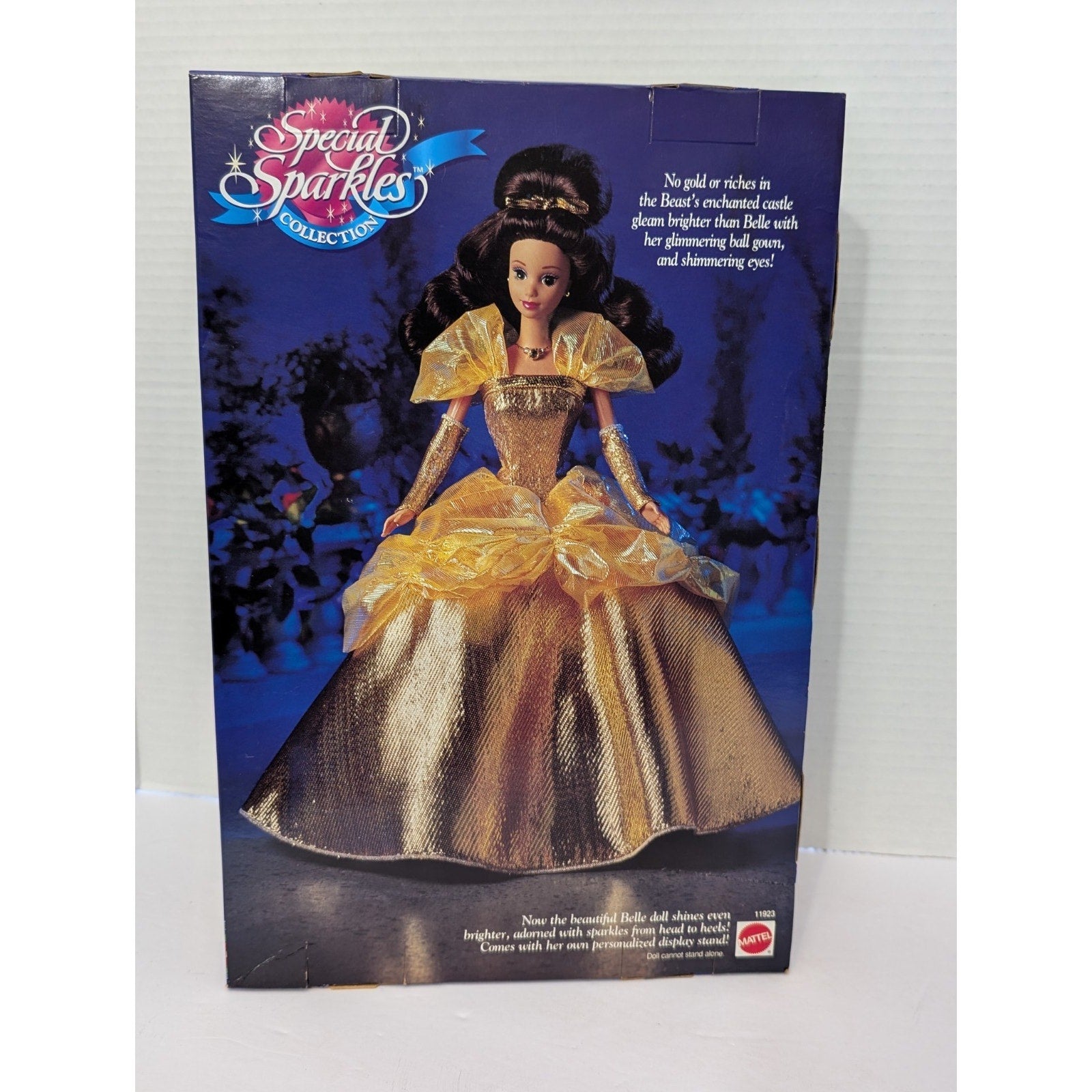 Vintage 1994 Mattel Beauty & The Beast “Special Sparkles Belle” #11923 New