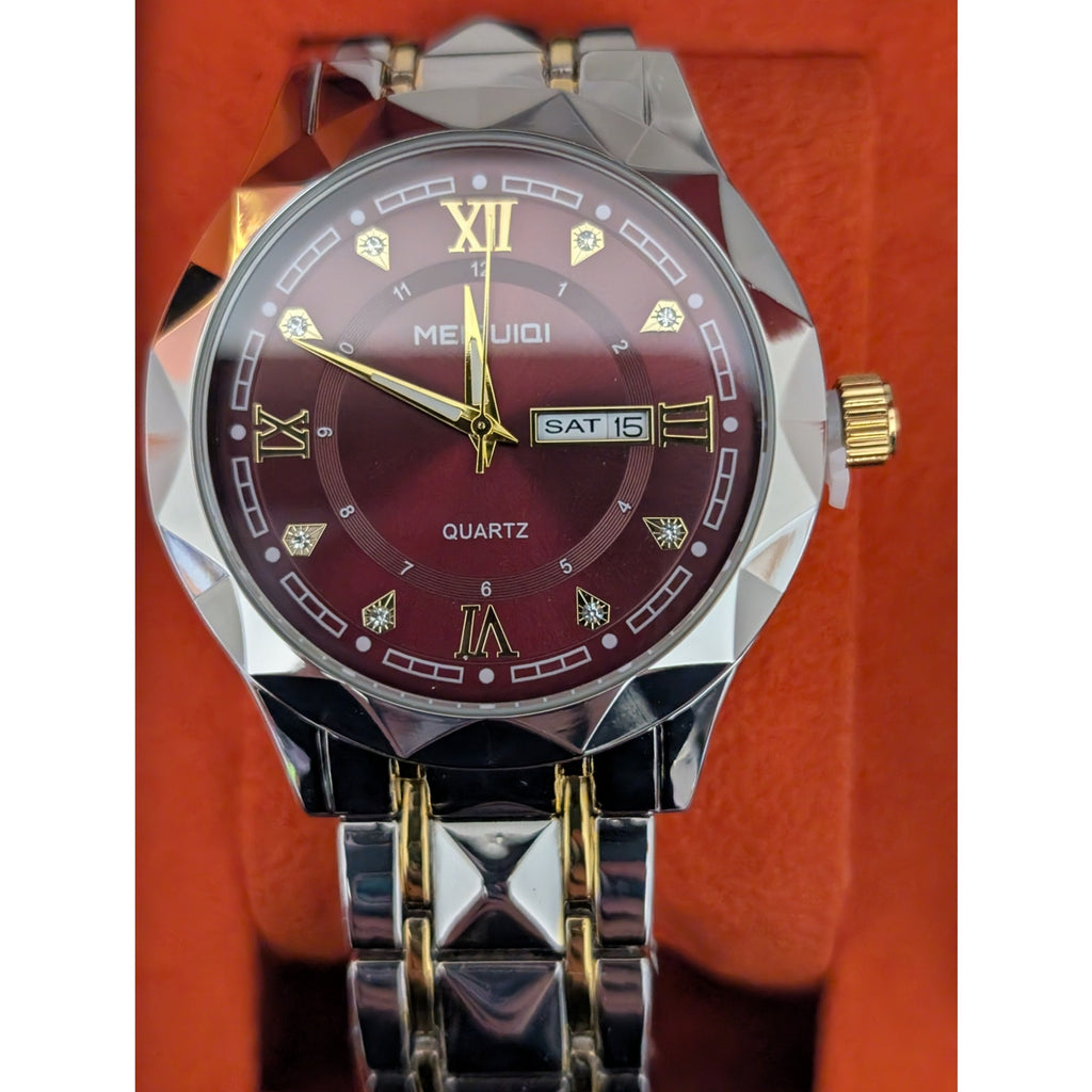 Meiruiqi Men's & Women's His & Hers Watch Set with Women's Snake Watch & Jewelry