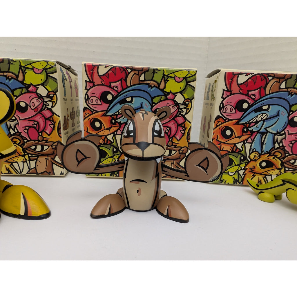 Kidrobot Joe Ledbetter Finders Keepers Vinyl Figure Lot Rare 2007 Collection