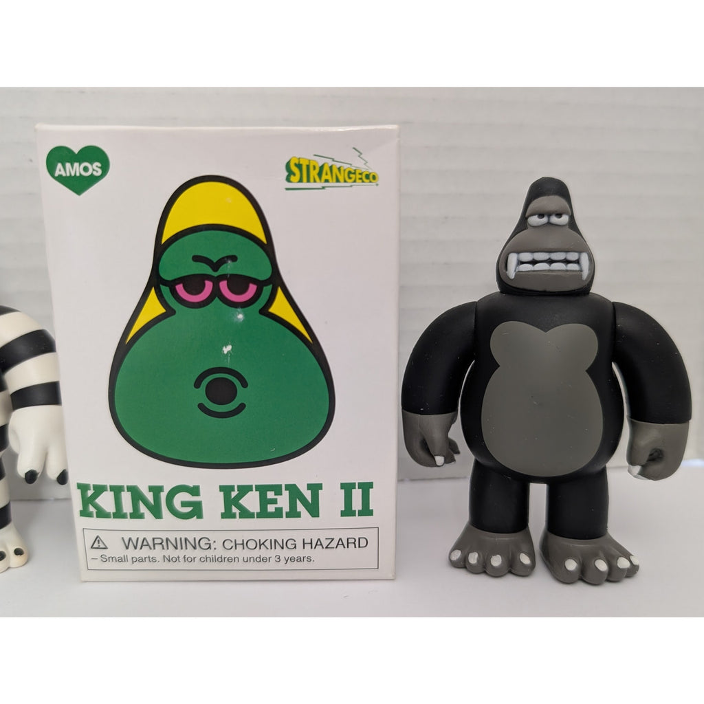 Amos Novelties King Ken II Vinyl Figure Lot James Jarvis x StrangeCo 2010