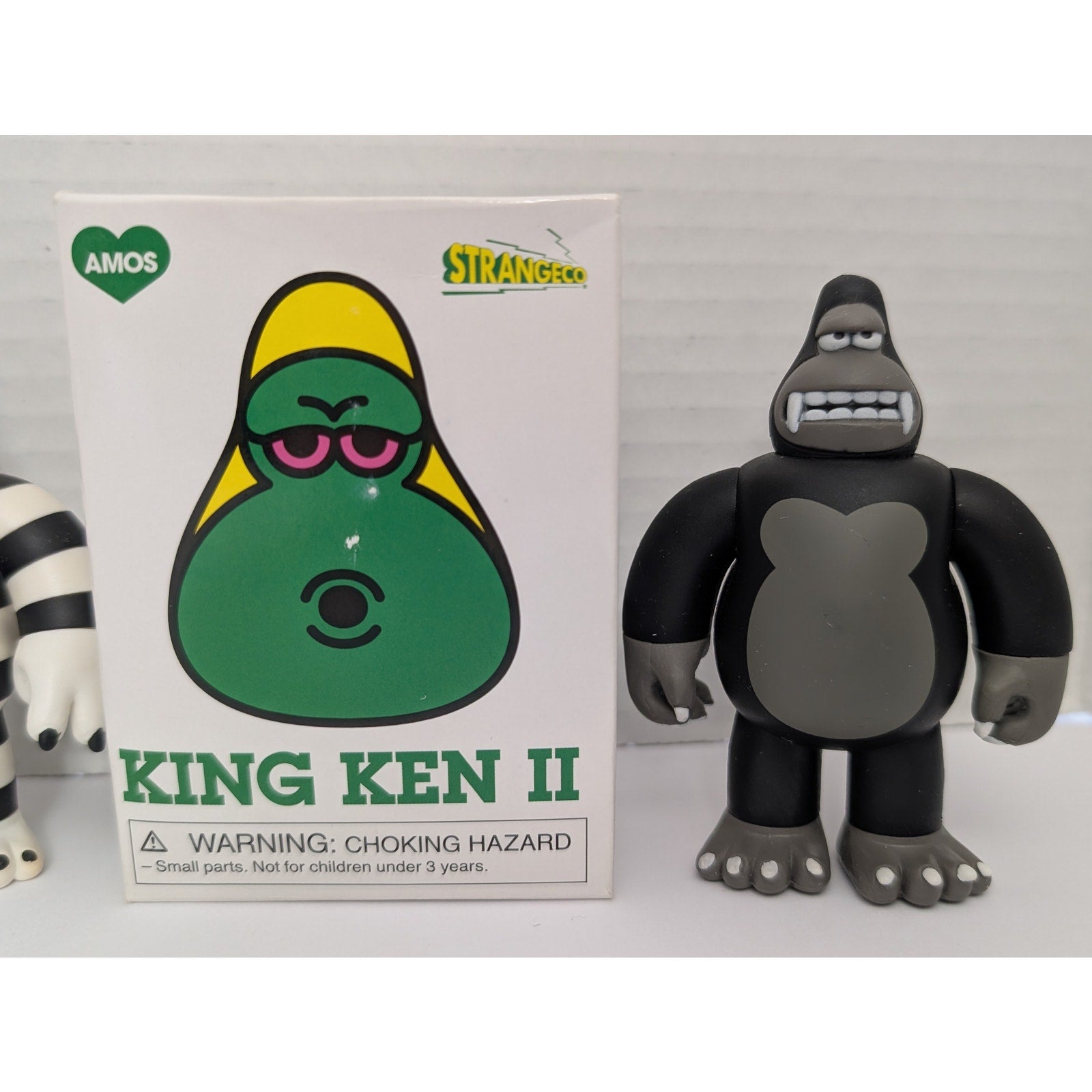 Amos Novelties King Ken II Vinyl Figure Lot James Jarvis x StrangeCo 2010