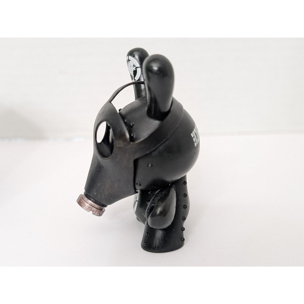 Kidrobot Dunny 2011 Series "Gas Mask" by DrilOne - 3" Vinyl Figure with Box