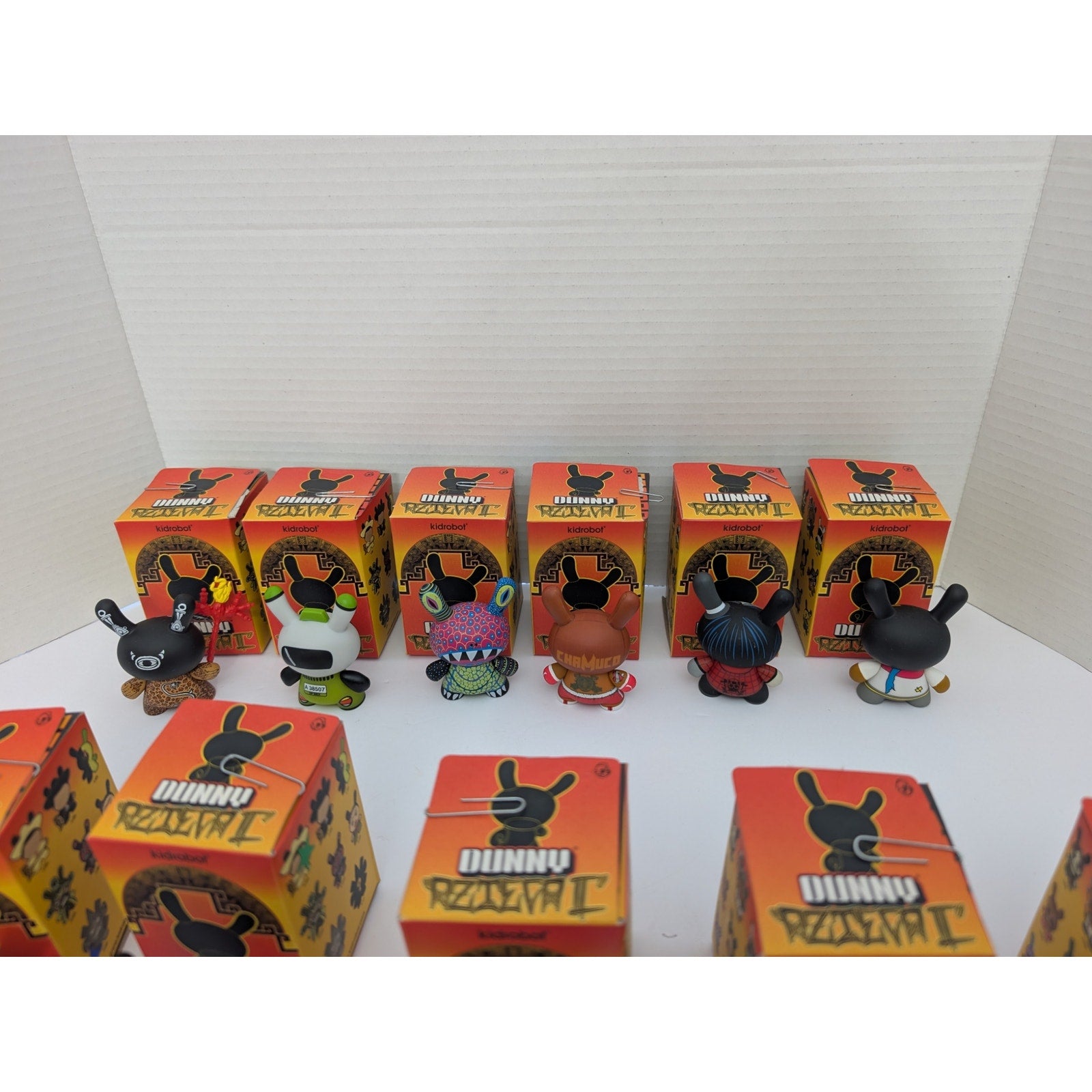 Kidrobot Azteca II Dunny Lot of 11 Rare Vinyl Figures Jesse Hernandez Series
