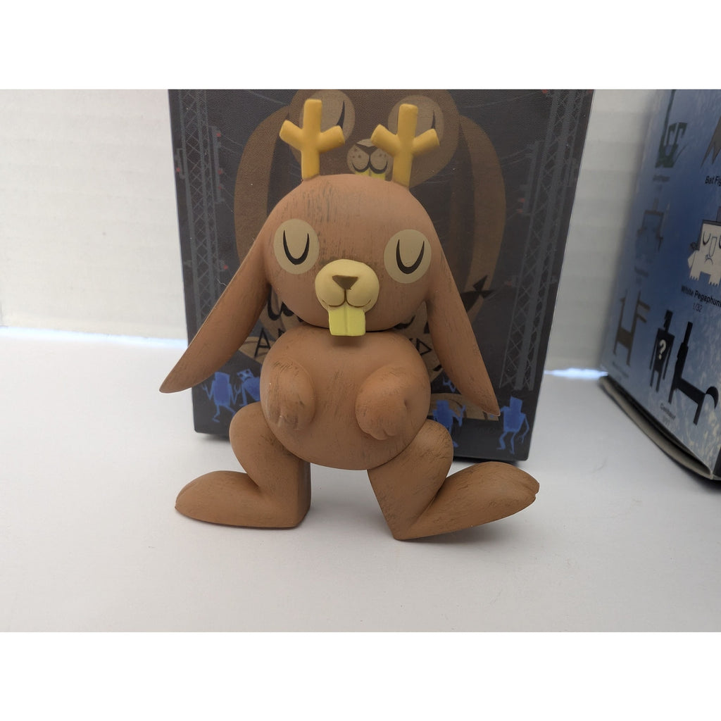 Kidrobot Amanda Visell Tic Toc Apocalypse 3-Figure Evil Poopicorn Giraffagon Jackalope