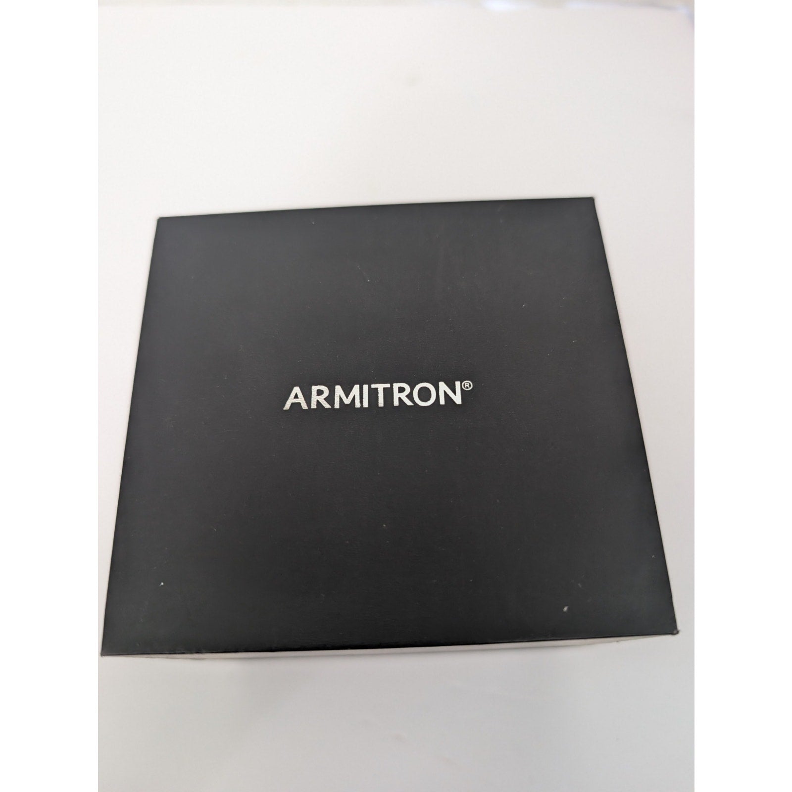 Armitron Men's Gold-Tone Stainless Steel Watch with Sleek Black Dial