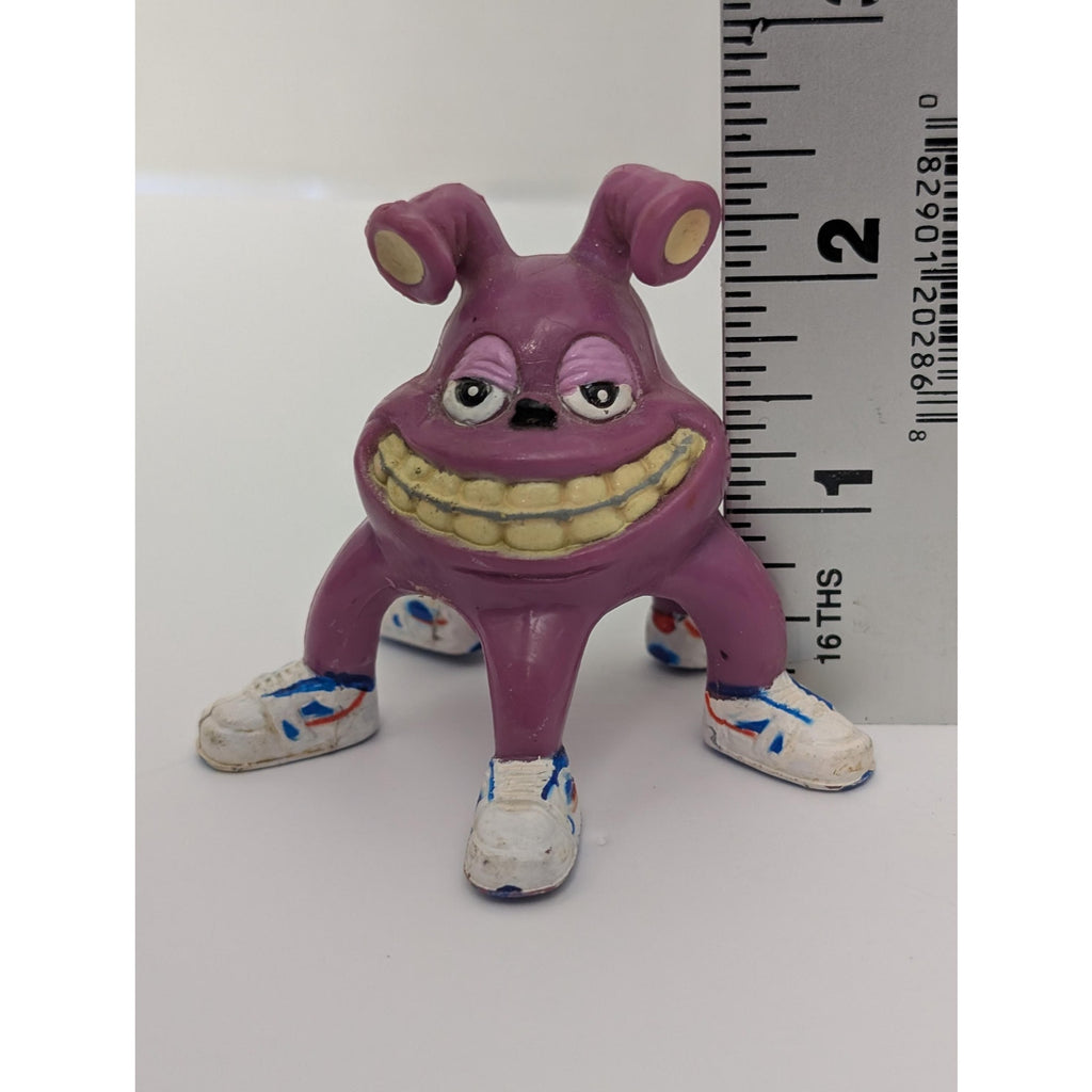 Vintage 1980s Keds Purple Alien Monster Promotional Figure Rare PVC Toy