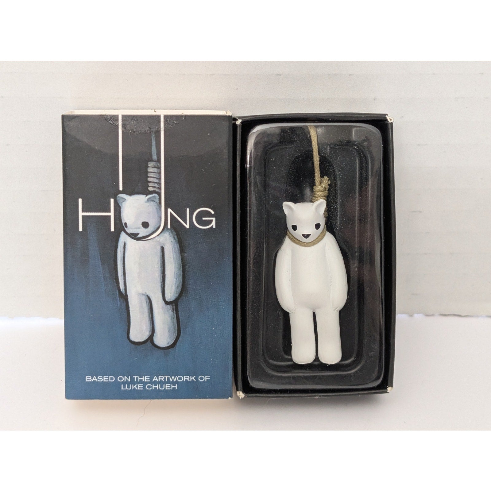 Luke Chueh "Hung" White Bear Vinyl Figure Munky King 2015 Rare