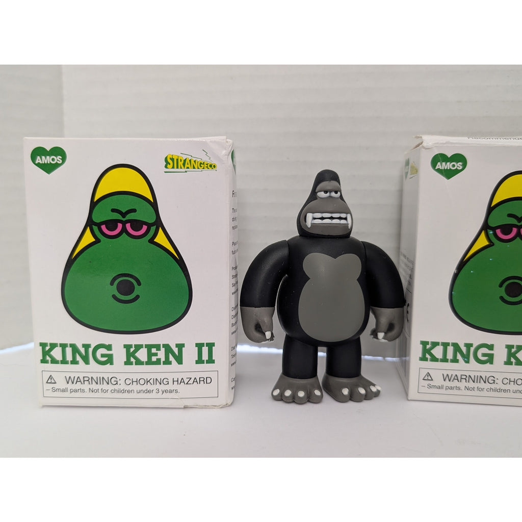 Amos Novelties King Ken II Vinyl Figure Lot James Jarvis x StrangeCo 2010