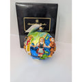 Christopher Radko United We Stand 1999 World Globe Children Glass Ornament Boxed 99-SP-53