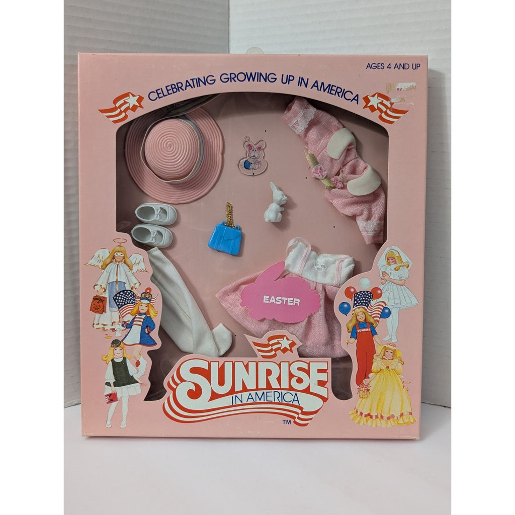 Vintage 1982 Sunrise in America Easter Sunday Doll Outfit Gatabox Ltd NIB Rare