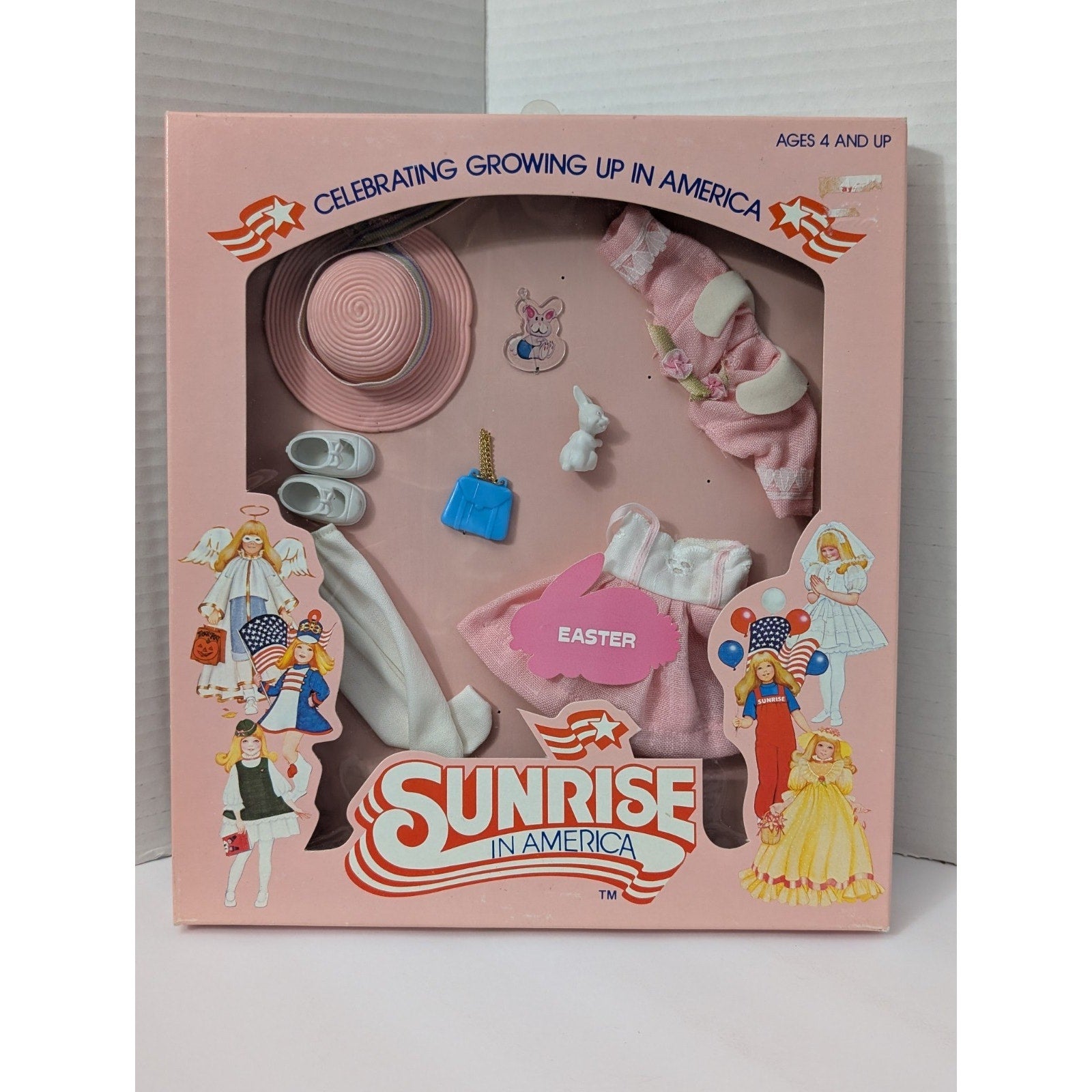 Vintage 1982 Sunrise in America Easter Sunday Doll Outfit Gatabox Ltd NIB Rare