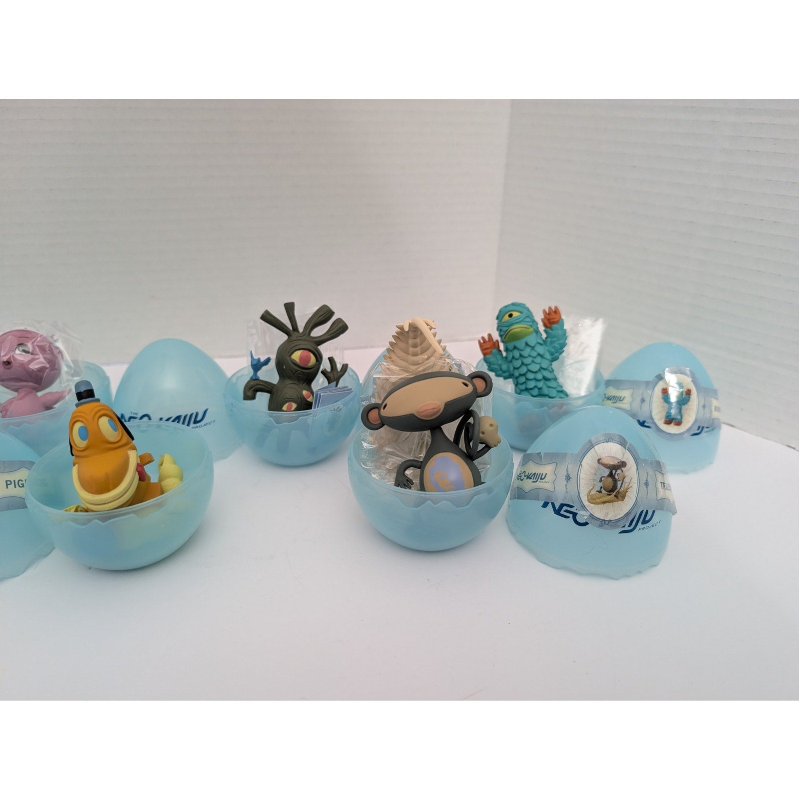 Super7 x Sony Creative Neo Kaiju Project Vinyl Figure Lot 2004 Rare