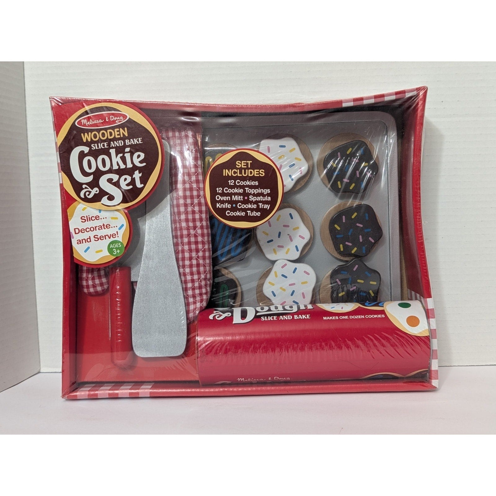 Melissa & Doug 4074 Slice and Bake Cookie Wooden Play Set