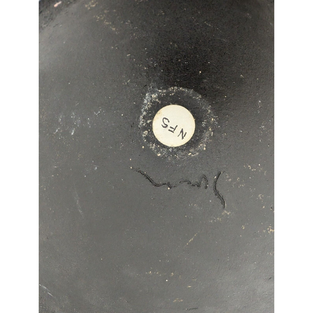 Unusual '80s Style Studio Pottery Bowl Signed