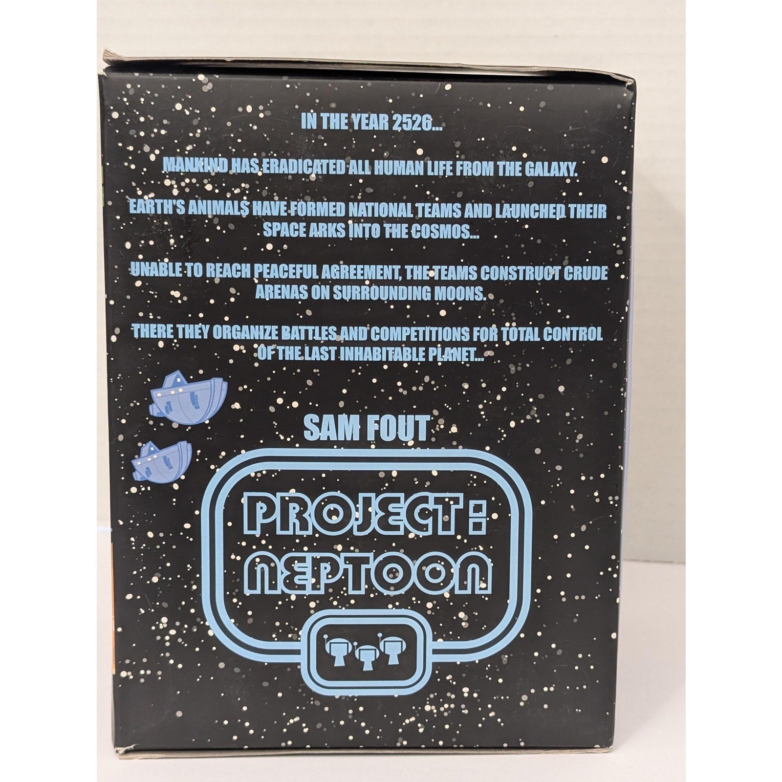 Sam Fout Project Neptoon Number One Duck Vinyl Figure Playstix 2006 Rare