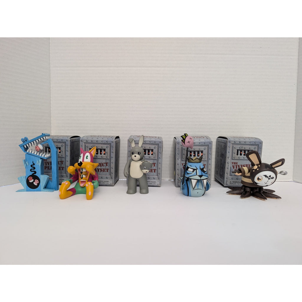 StrangeCo Vivisect Playset (2008) 5-Figure Collection