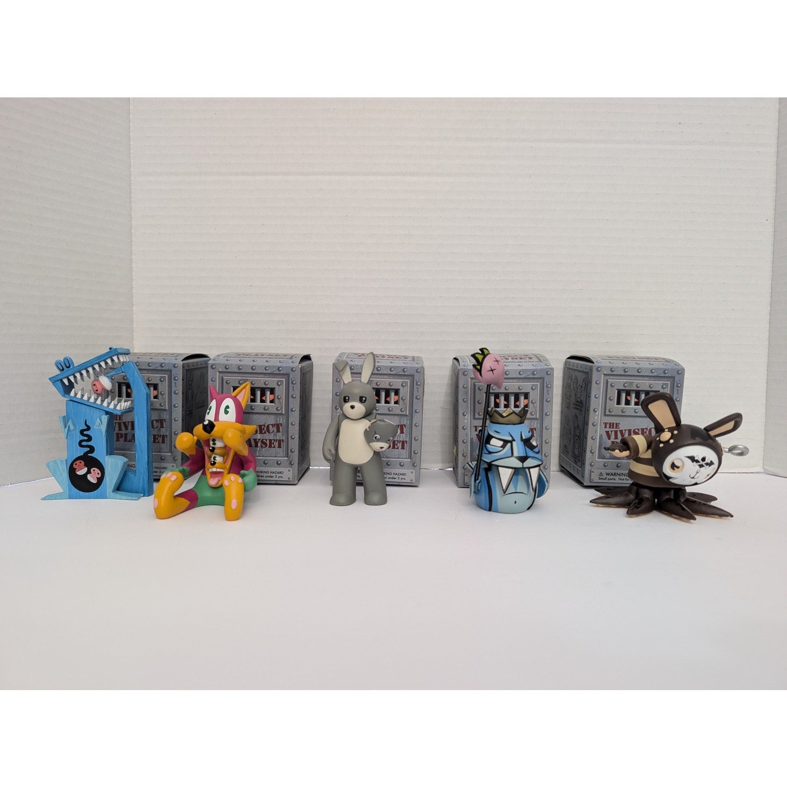 StrangeCo Vivisect Playset (2008) 5-Figure Collection