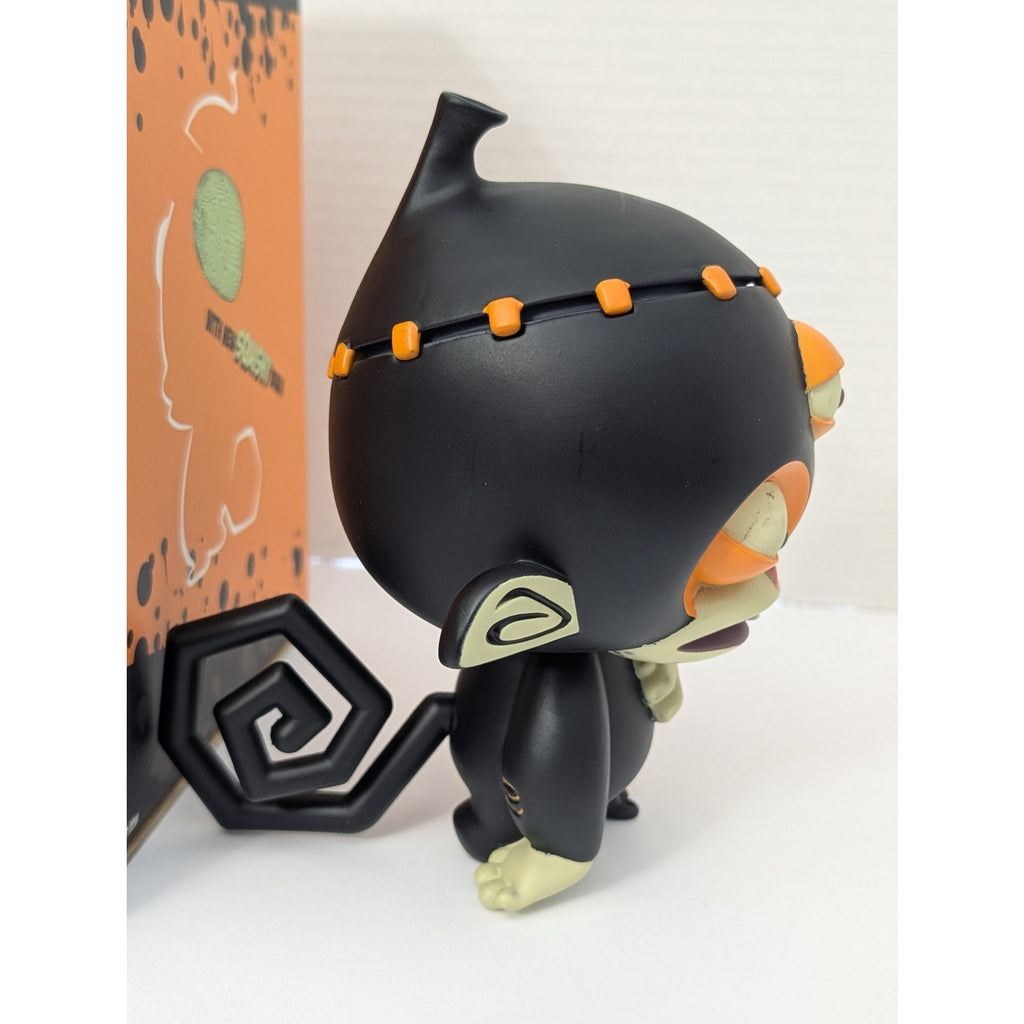 Atomic Monkey 2010 FrankenMonkey Black & Orange Vinyl Figure Roberto Jauregui