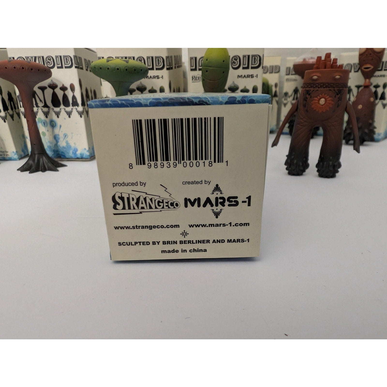Huge MARS-1 "Invisible Plan" Alien Lot - 20 Figures & Original Boxes - StrangeCo (2006)