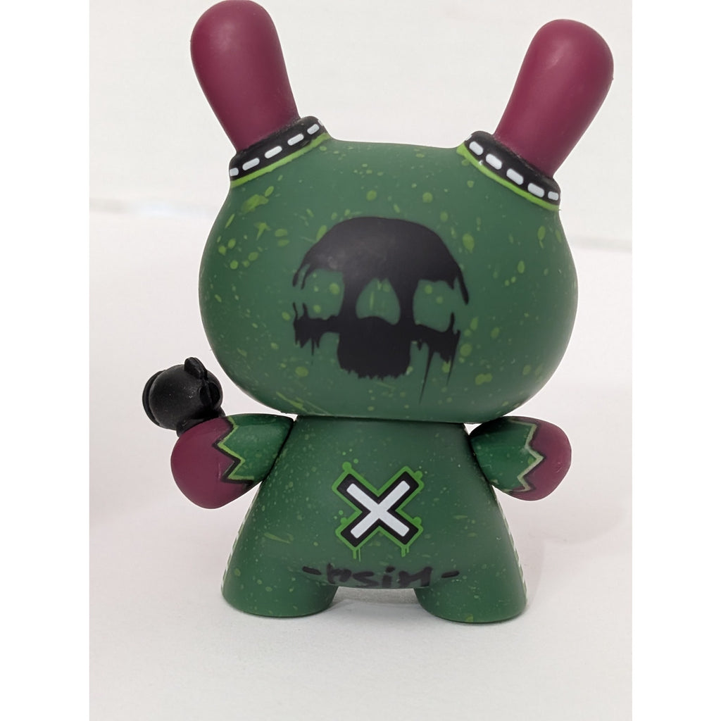 Kidrobot Dunny 2012 Series "Agent K" by MAD - 3" Vinyl Figure SIGNED with Box