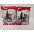 Disney Santa Mickey & Mrs. Claus Minnie Mouse Christmas Village Figurine Set