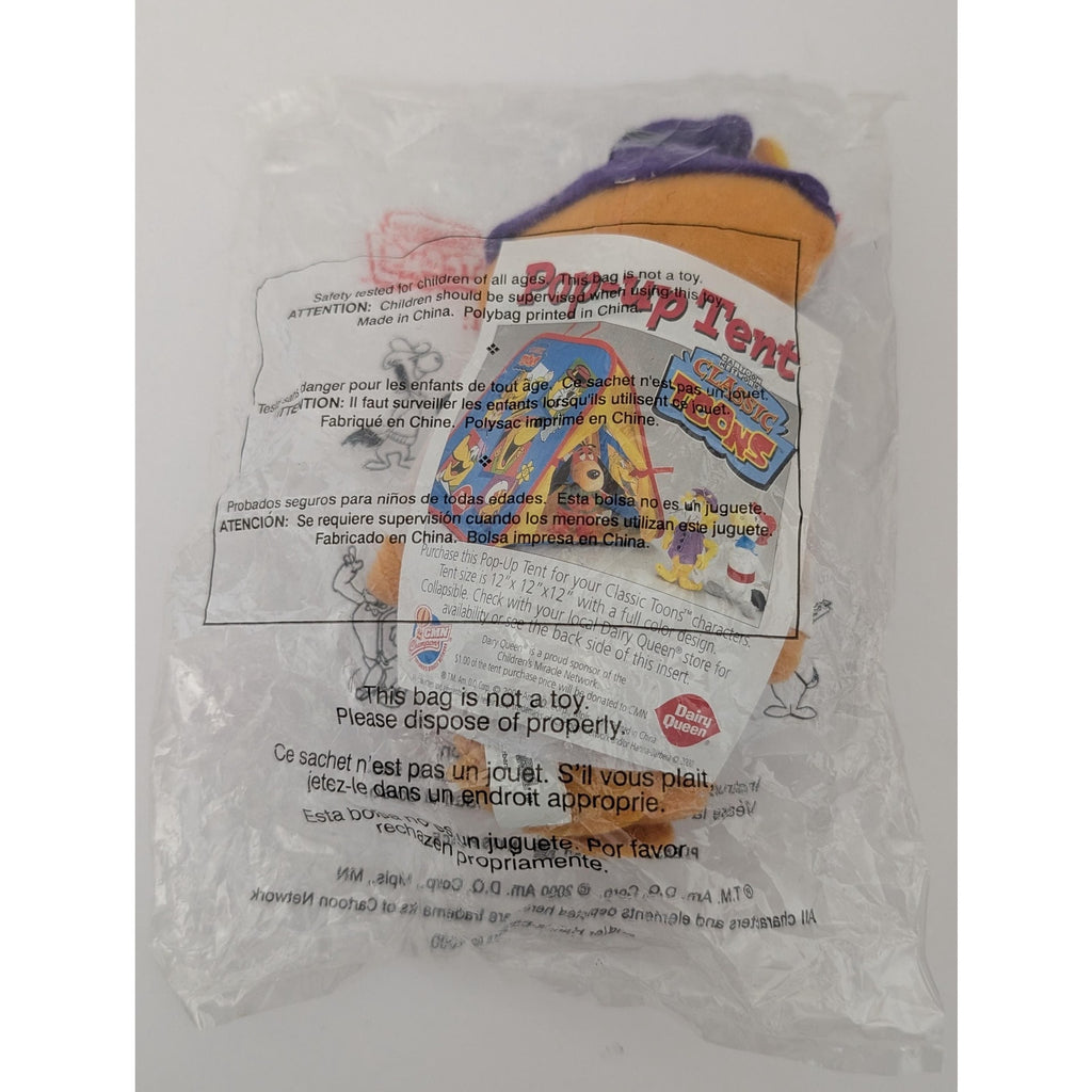 Dairy Queen Hanna-Barbera Secret Squirrel Plush Collector Series II 2000 Sealed
