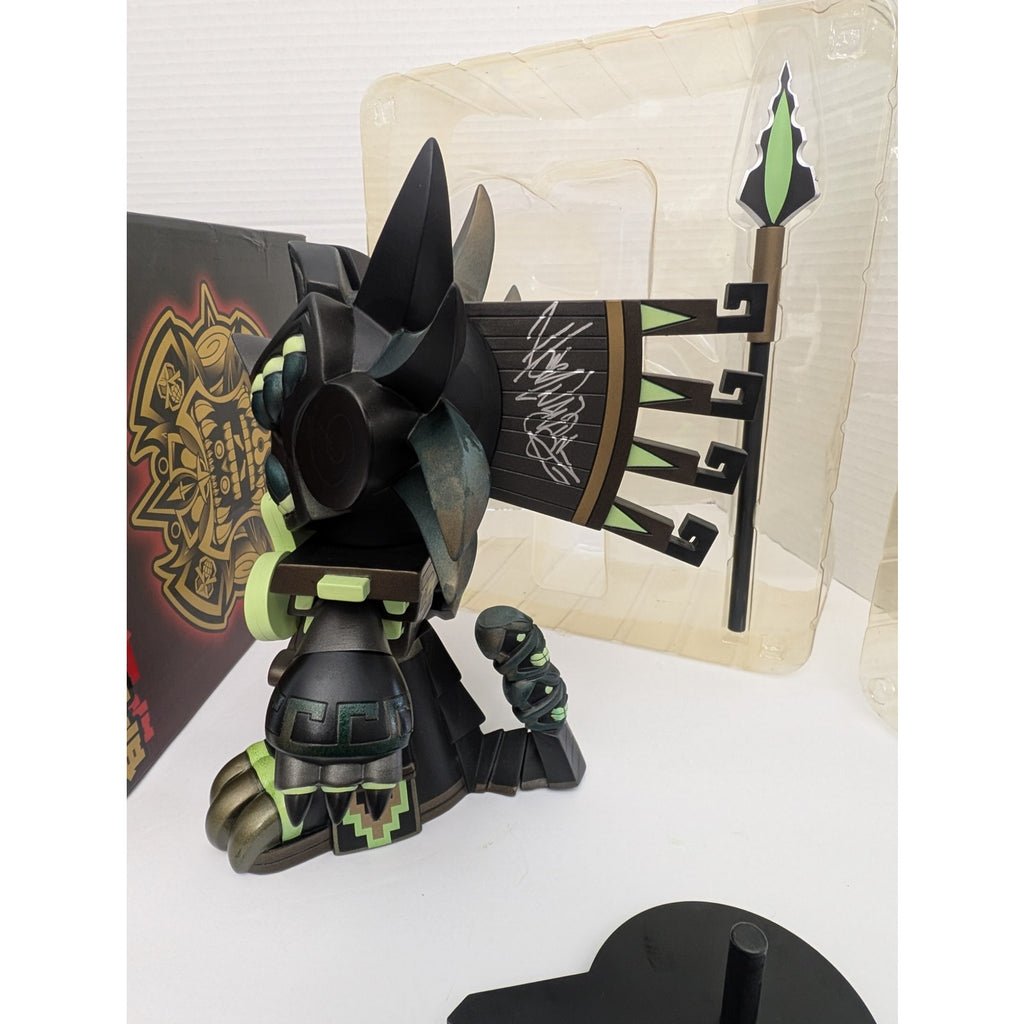 Signed Jesse Hernandez X Hydro74 Death Serpent Ghost Edition Glow in the Dark Vinyl Figure