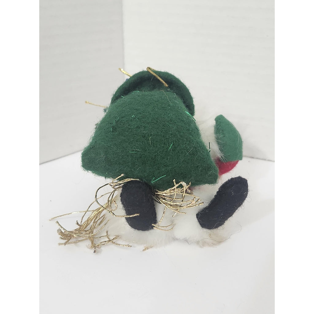 Vintage 2004 Annalee Christmas Santa Claus Doll with Present Toy Sack